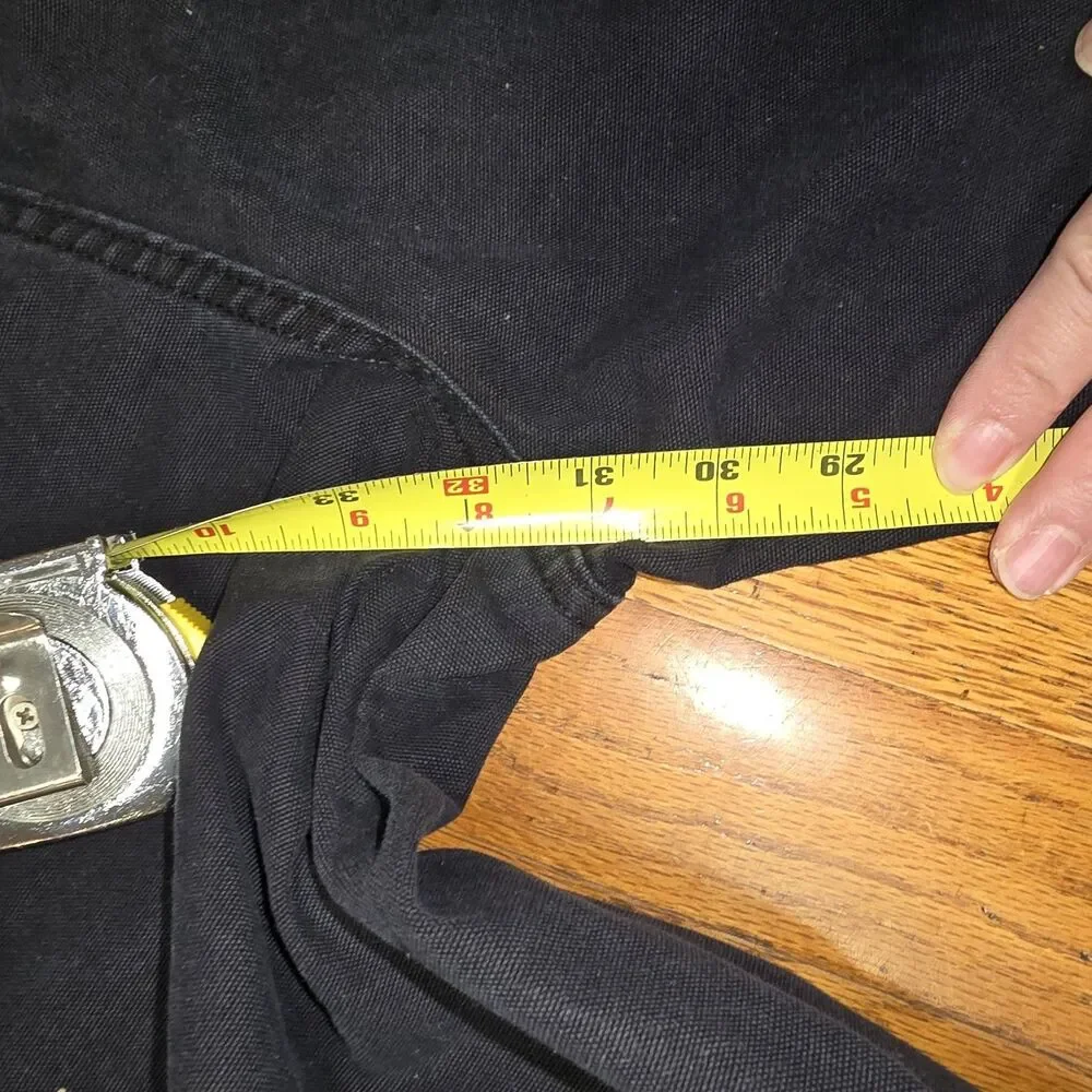Harley Davidson Regular Straight Leg Size 32x31 Men Biker Missing Button
